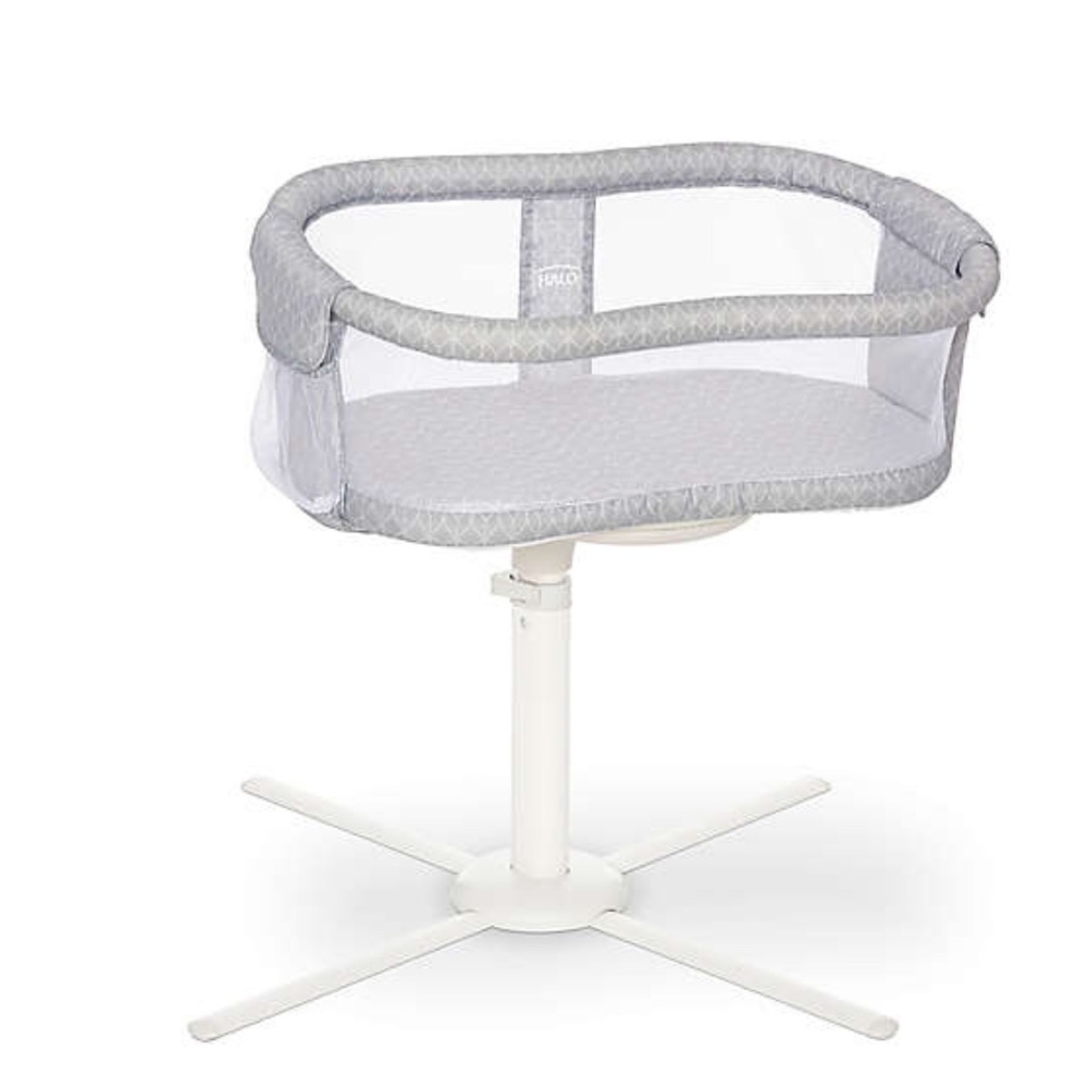 Halo Bassinest - Grey with white